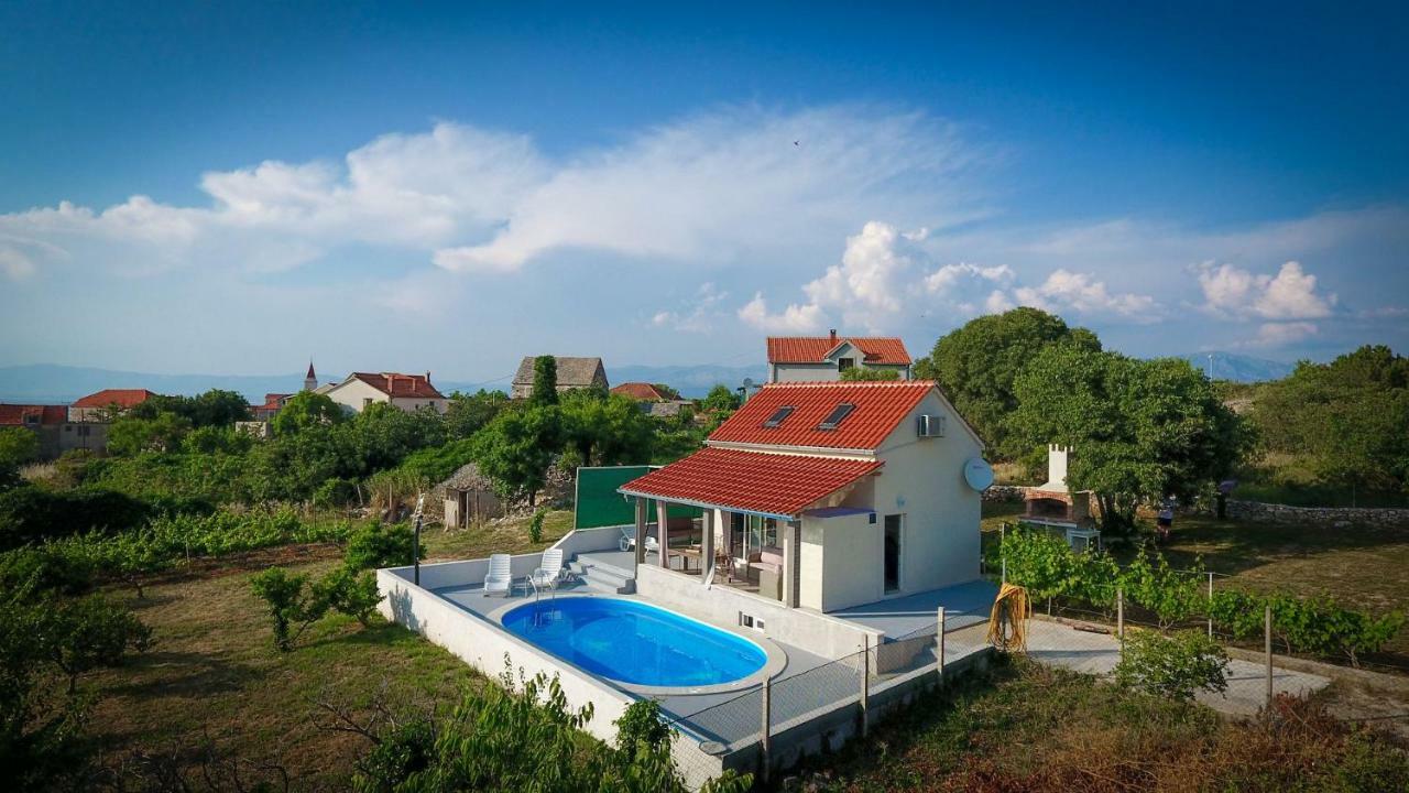 Villa Baras Garden - House With Pool Mirce 外观 照片